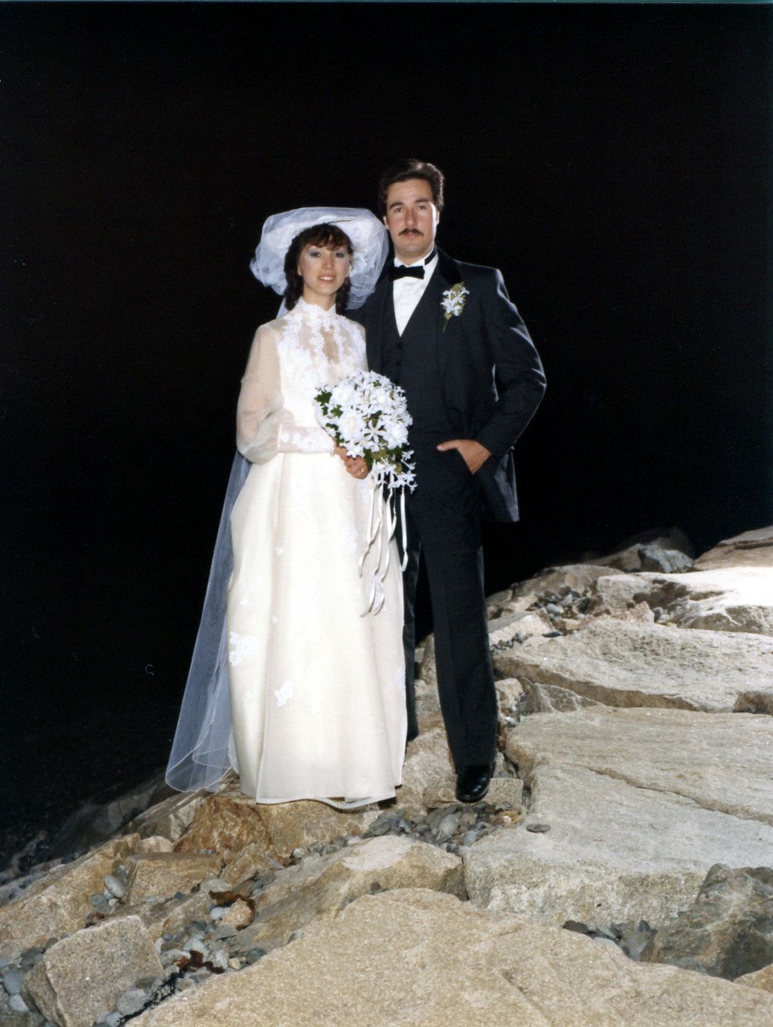 On April 23,, 1982 in Marblehead, MA  A Beautiful Wedding in Florida's founder's Charmaine & George Sr. were married. A reception was held at the Oceanview Country Club in Nahant, MA.