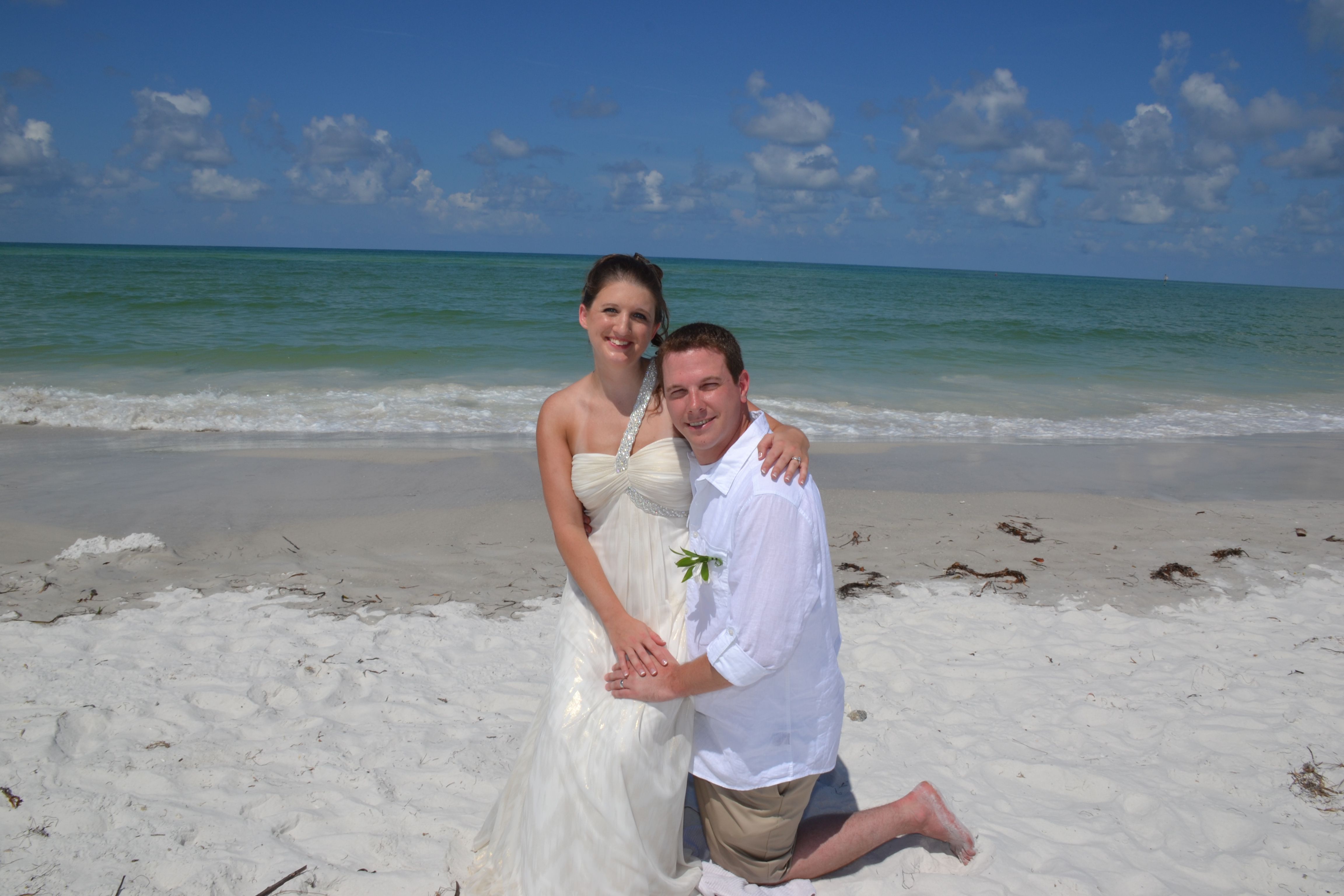 Siesta Key Beach Wedding Elopement