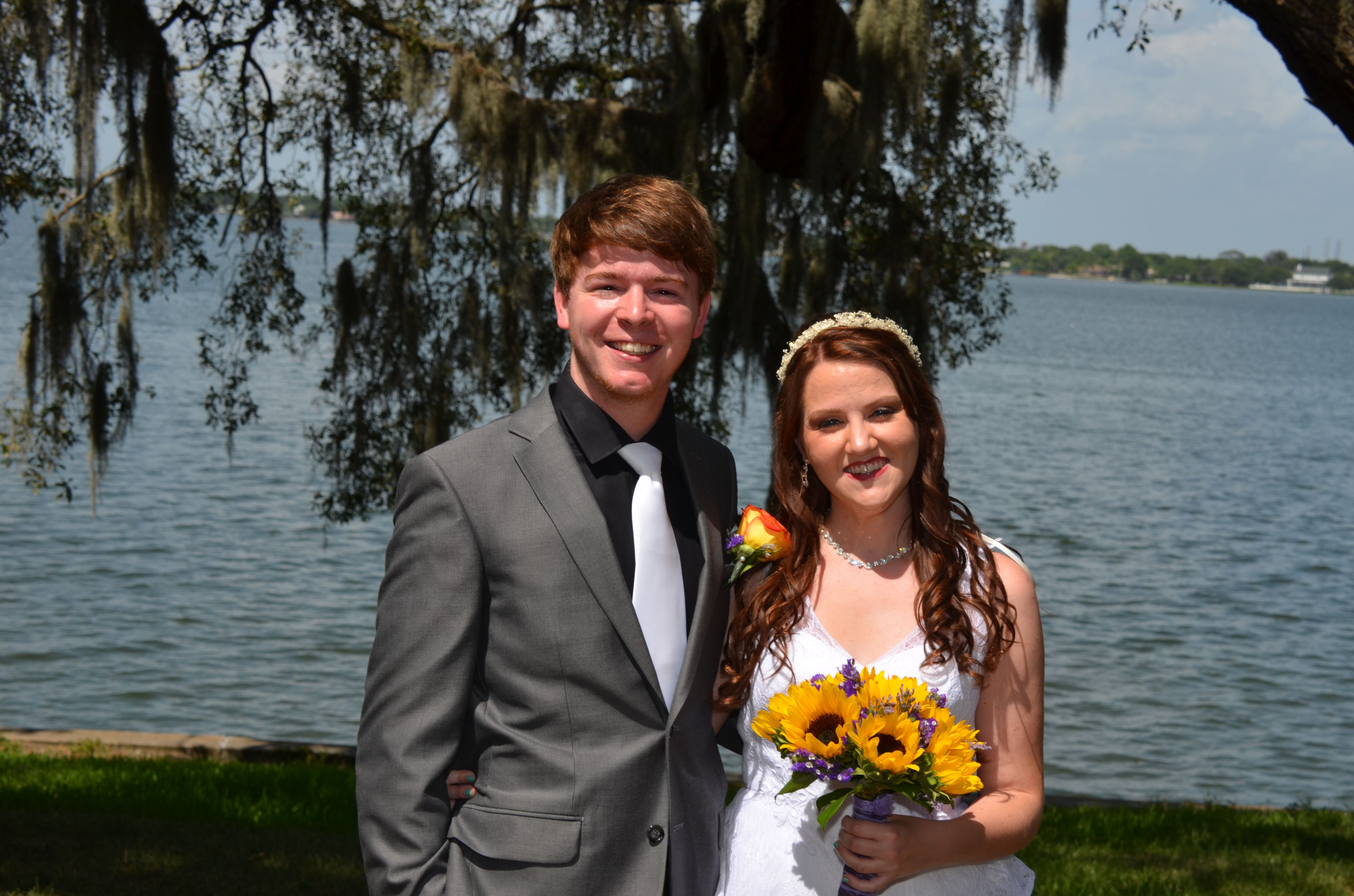 Wedding at Phillippe Park in Safety Harbor