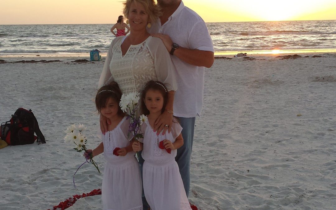 Surprise Vow Renewal Ceremony on Clearwater Beach