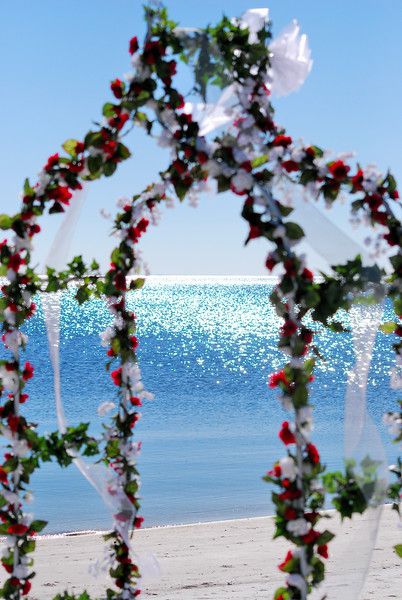 The perfect weather for a Carrabelle Beach Wedding
