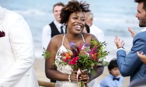 small beach wedding performed by A Beautiful Wedding in Clearwater, Florida