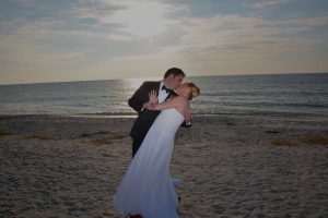 vow renewal on the beach