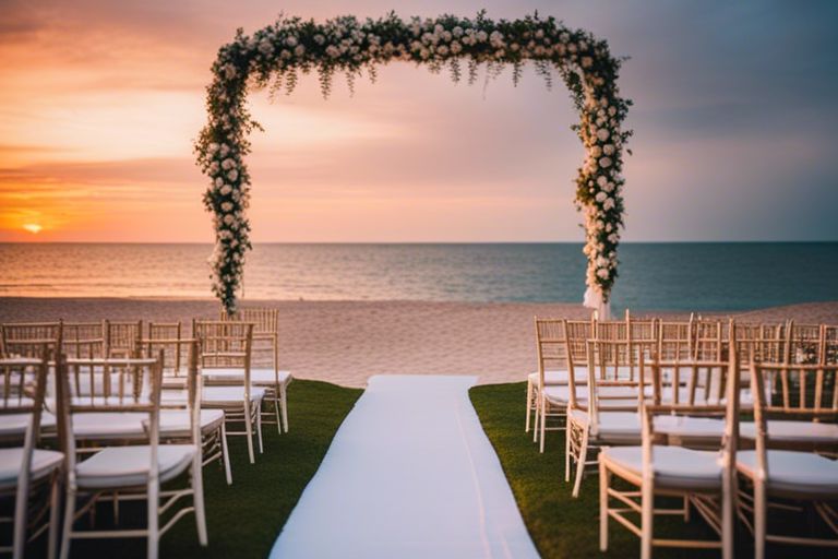 Beach Wedding in St. Petersburg