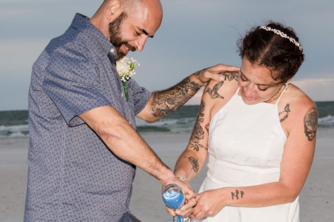 sand ceremony Florida