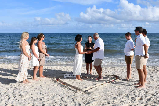 Vow Renewal St. George Island