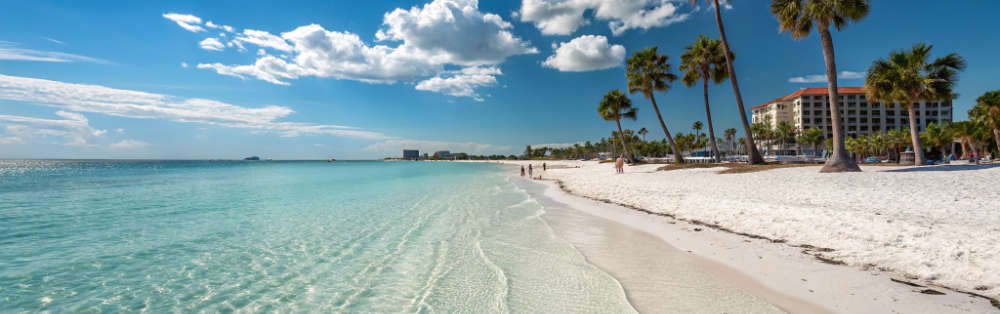 dream wedding on Clearwater beach by A Beautiful Wedding in Florida