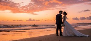 sunset weddings by A Beautiful Wedding in Florida